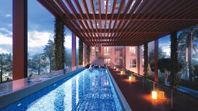 Eco Space swimming